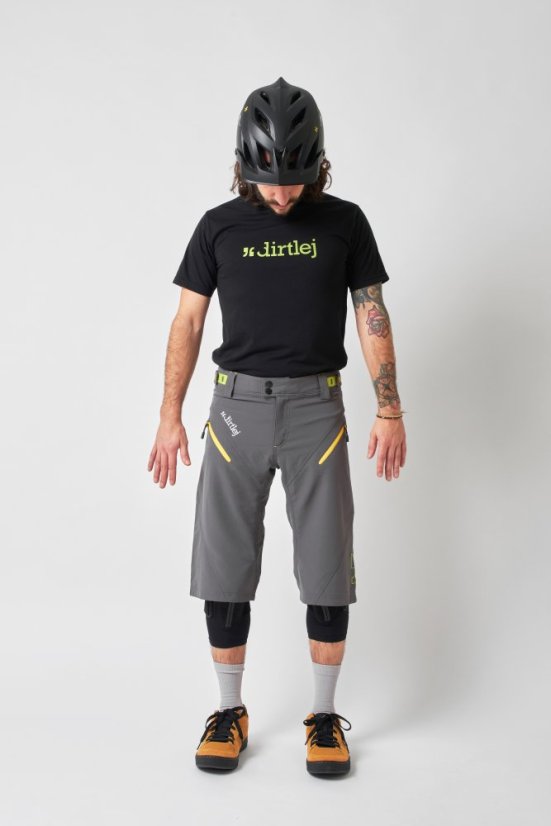 Cyklistické kraťasy Dirtlej Trailscout Summer Grey - Veľkosť: XL
