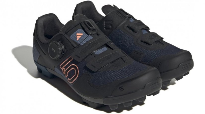 Cyklistická obuv Five Ten Kestrel Boa SPD dámska Legend Ink / Core Black / Coral