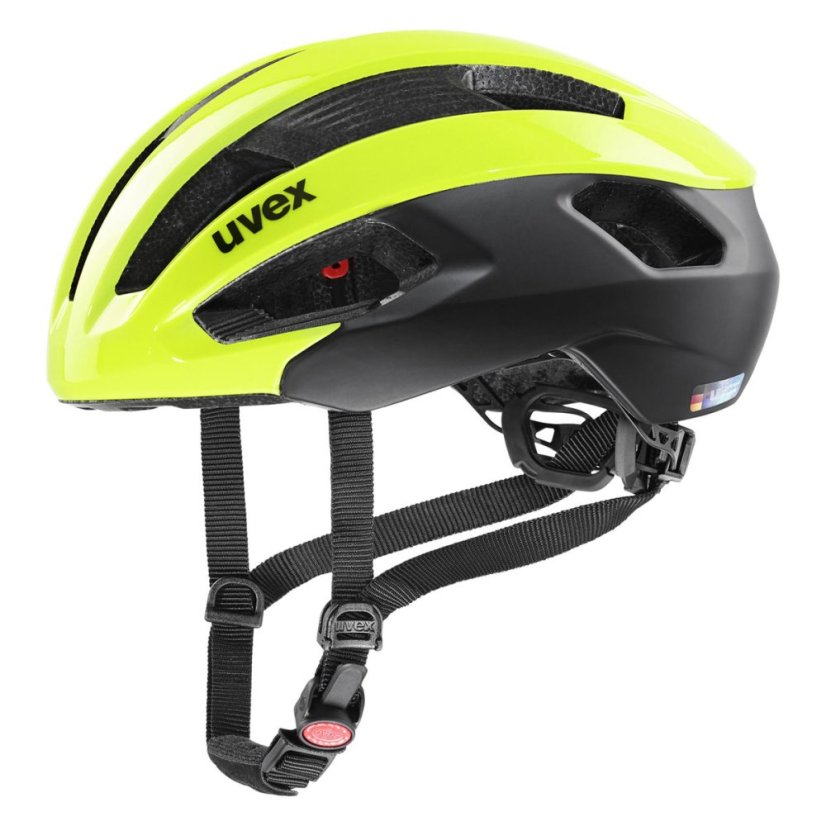 UVEX HELMA RISE CC NEON YELLOW-BLACK M (S4100900100) - Velikost: 52-56