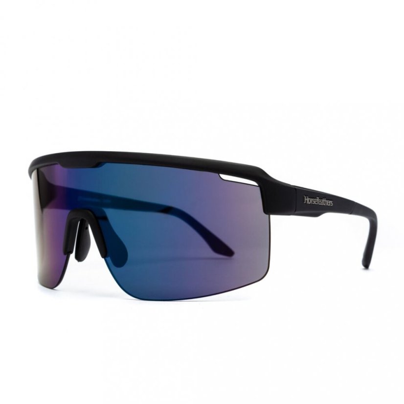 Okuliare Horsefeathers Scorpio - matt black/mirror green