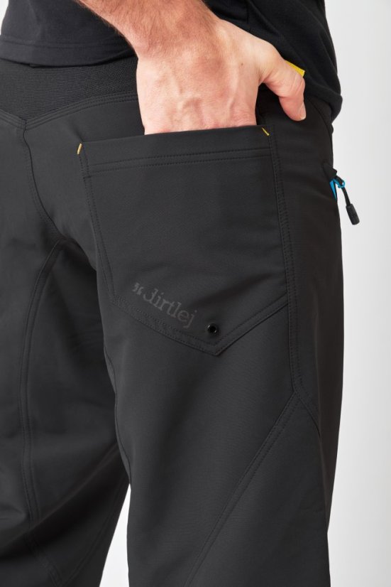 Cyklo kraťasy Dirtlej Trailscout Summer Black - Velikost: L