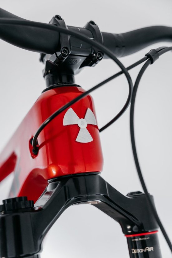 NUKEPROOF kolo GIGA Carbon Pro 290/297 T-GX Red M - Velikost: M