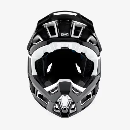 100% helma AIRCRAFT 2  - černobílá - Velikost: L