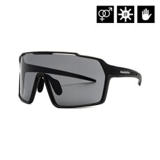 Cyklistické okuliare Horsefeathers Neutron - matt black/smoke