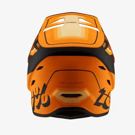 100% helma STATUS - oranžová - Velikost: M
