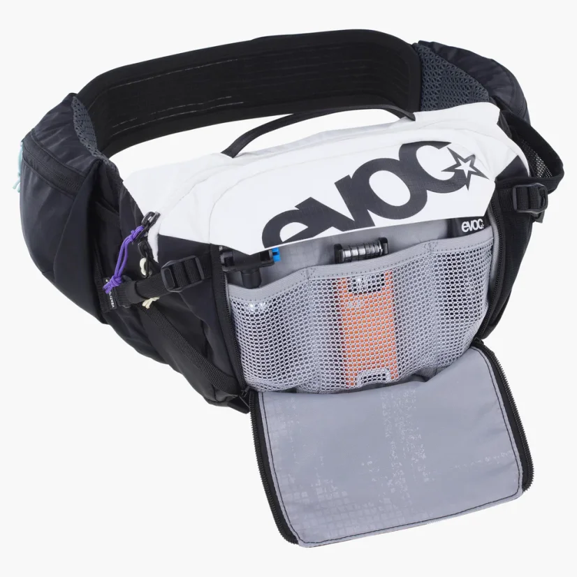 Ledvinka Evoc Hip Pack Pro 3 + Hydration Bladder 1,5l - multicolour, bílá, černá