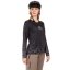 Cyklistický dámsky dres Horsefeathers Deco LS - black/cheetah