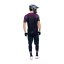 TLD PÁNSKÝ DRES S KRÁTKÝM RUKÁVEM STAGE SIGNATURE CARBON (39407200) - Velikost: S