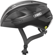 Cestná cyklistická helma Abus Macator Mips Shiny Black - čierna