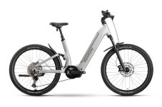 Celoodpružený trekingový elektrobicykel Raymon Tavano Sport Wave strieborné