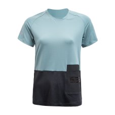 FT WOMEN'S HORIZON POCKET SHORT SLEEVE JERSEY MINT/BLACK S