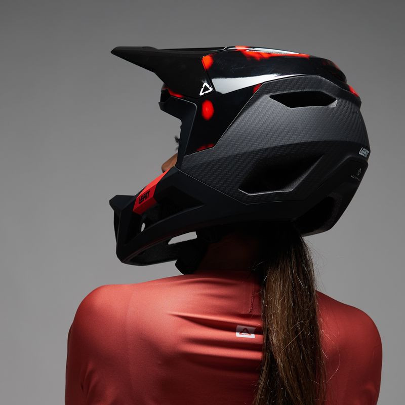 LEATT integrálna prilba MTB Gravity 5.0 , Red - Varianta: S / 51-55cm