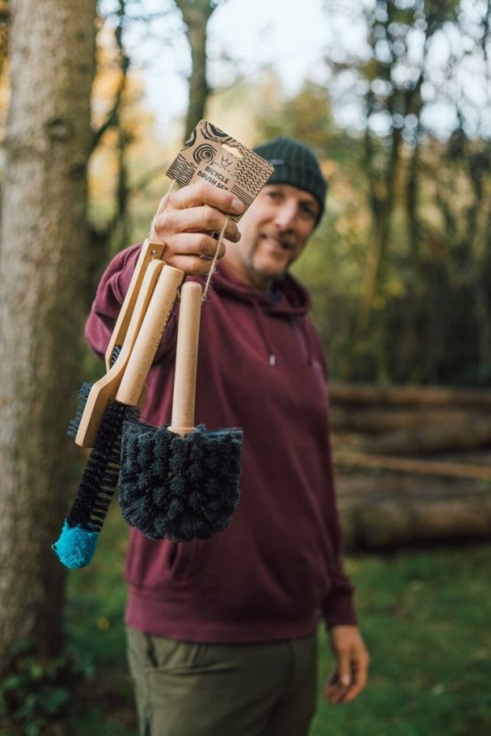 PEATY'S SADA KARTÁČŮ BICYCLE BRUSH SET