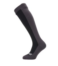 Ponožky SealSkinz Cold Weather Knee Black Grey