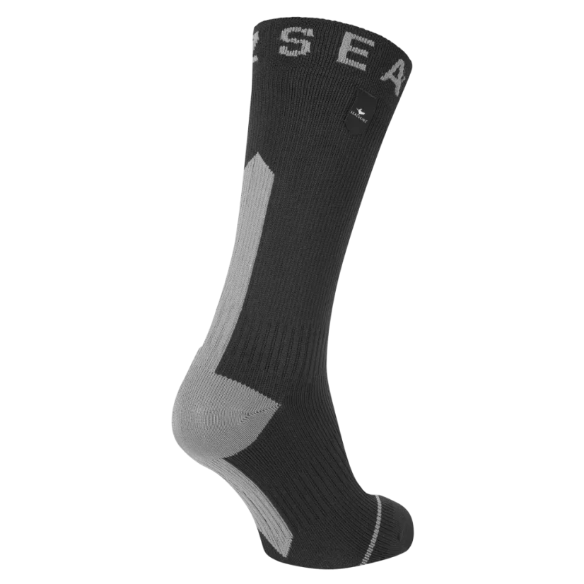 Voděodolné ponožky Sealskinz Briston Black Grey