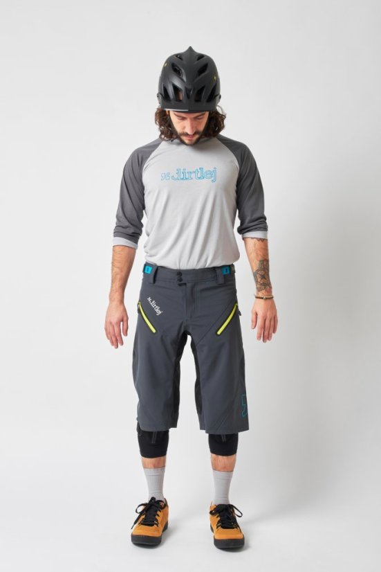 Dirtlej Trailscout Waterproof Steel Blue Lime - Rozmiar: XXL