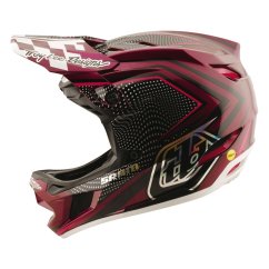 TLD HELMA D4 CARBON TROY LEE DESIGNS X SRAM RADIOSCAPE BLK / BERRY (13995500)