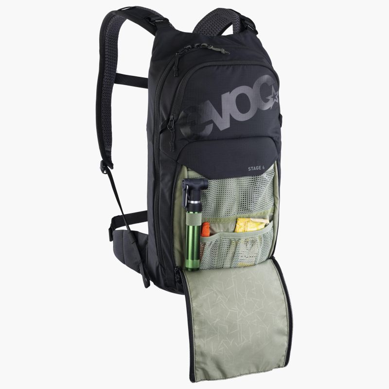 Cyklistický batoh Evoc Stage 6 + 2l Bladder Black