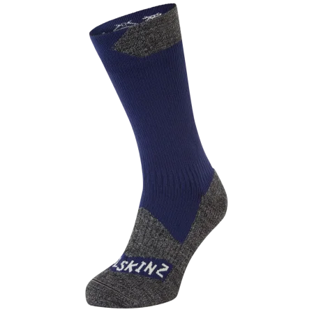 Voděodolné ponožky Sealskinz Raynham Grey/Blue