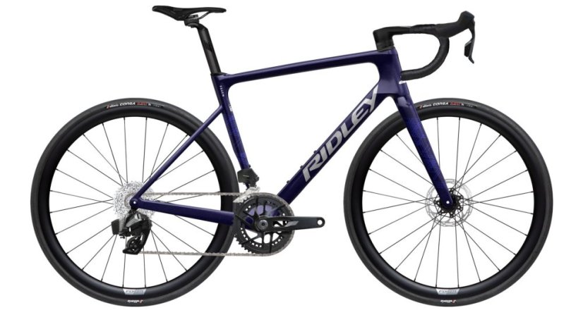 RIDLEY kolo FALCN 105 Di2 Dark Indigo/Silver XS - Veľkosť: XS