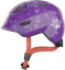 Dětská cyklistická helma Abus Smiley 3.0 Purple Star - fialová