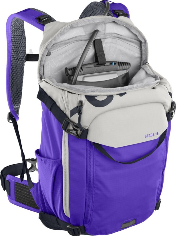 Cyklistický batoh Evoc Stage 18 Sand Sand Violet
