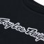 TLD DÁMSKÉ TRIKO S KRÁTKÝM RUKÁVEM SIGNATURE BLACK (75391702) - Velikost: S