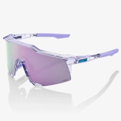 Brýle 100% SPEEDCRAFT - Polished Translucent Levender / HiPER Levender Mirror Lens