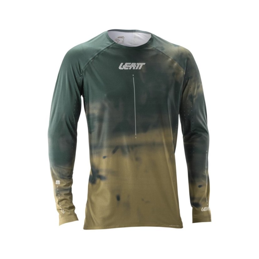 LEATT dres dlhý rukáv MTB Gravity 5.0 , Spruce Green - Varianta: S / US38 / EU48