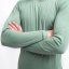 SENSOR MERINO CORDURA pánské triko dl.rukáv basil green L - Barva: zelená, Velikost: L
