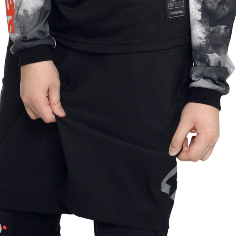 Dětské bike kraťasy Horsefeathers Stoker - black
