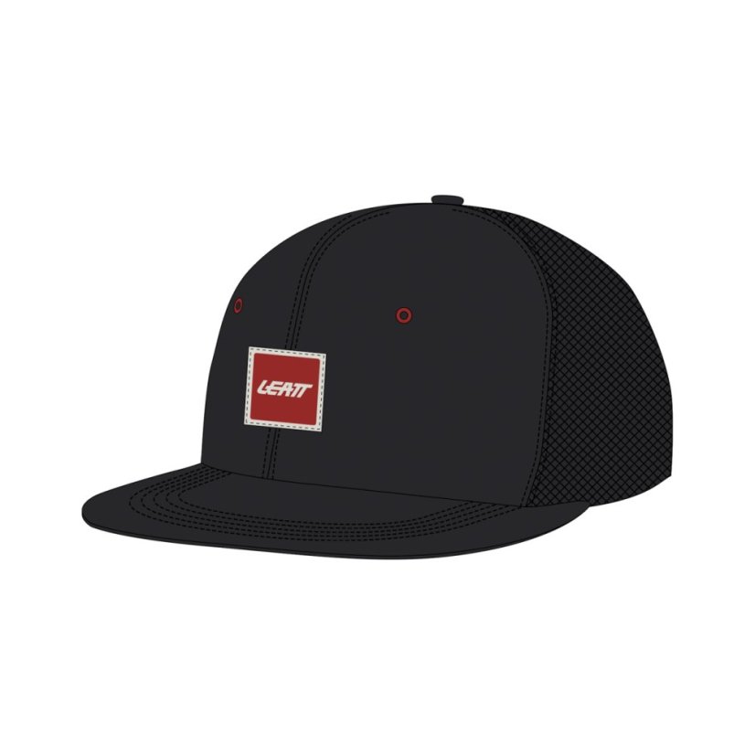 LEATT šiltovka Cap Trucker Tech - Varianta: Black, S-XL