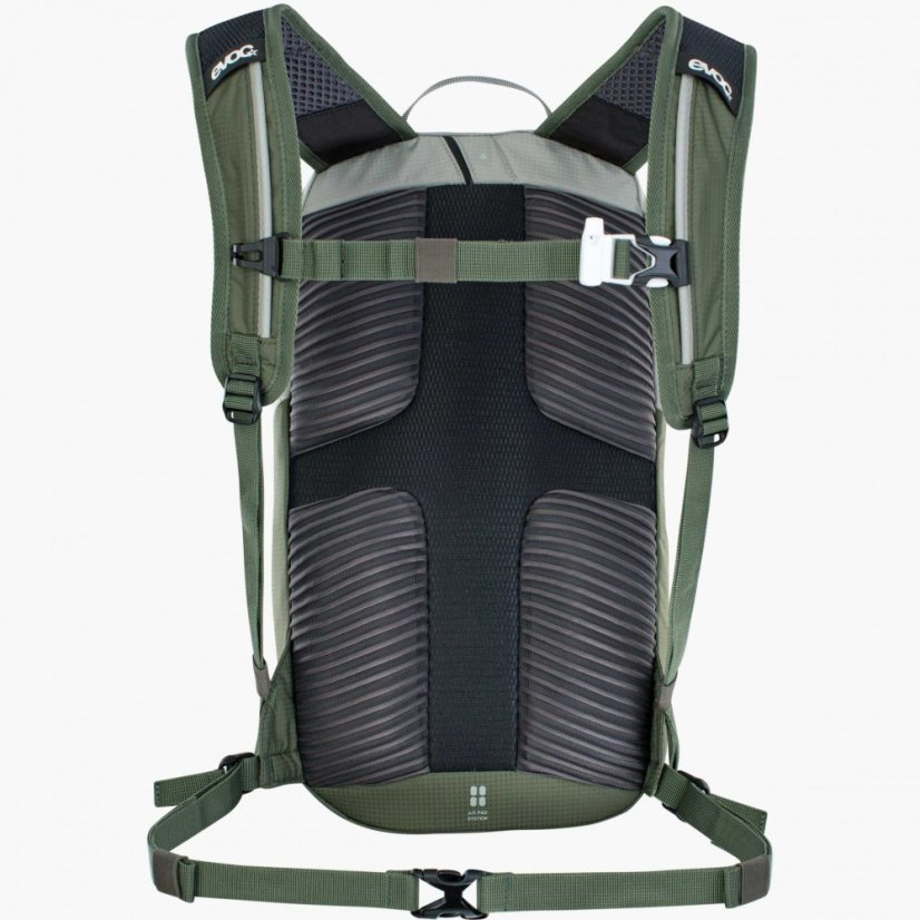 Cyklistický batoh Evoc Ride 8 + Hydrovak 2l - Stone dark olive