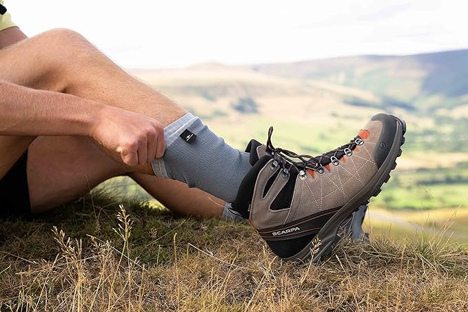 Ponožky SealSkinz Warm Weather Mid Grey