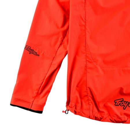 Cyklo bunda Troy Lee Designs Drift Mono Fire Orange - Velikost: S