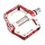 MTB Flat pedále Xpedo Faceoff 18 White Red