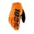 Cyklistické rukavice 100% BRISKER Youth Fluo Orange/Black - dětské