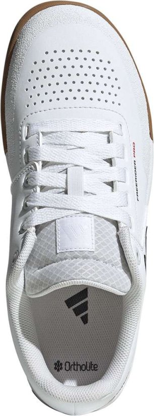 Cyklistická obuv Five Ten Freerider Pro Cloud White / Core Black / Red