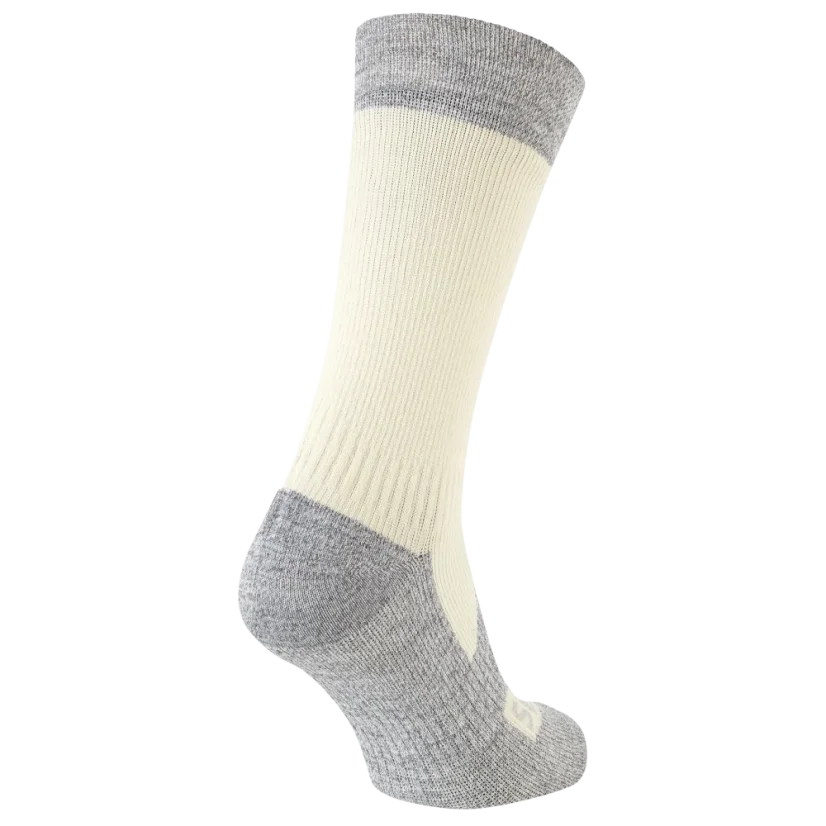 Voděodolné ponožky Sealskinz Raynham Cream Grey