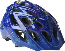 Cyklistická XC přilba Kali Protectives Chakra Plus, modrá, žlutá