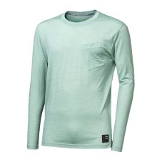 SENSOR MERINO AIR traveller pánské triko dl.rukáv basil green L