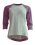 Zimtstern PureFlowz Shirt 3/4 Wmns - Fog Green