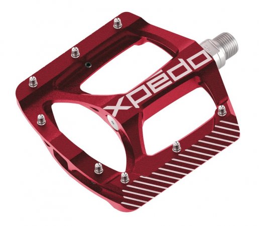 MTB Flat pedály Xpedo ZED Red