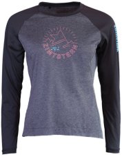 Dres Zimtstern PureFlowz Shirt dl. rukáv - čierný