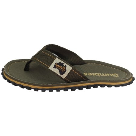 Žabky Gumbies Classic Khaki - zelené