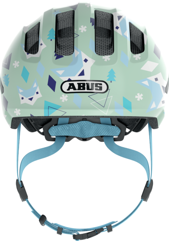 Dětská cyklistická helma Abus Smiley 3.0 Green Nordic - zelená