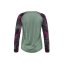 Cyklistický dámský dres Horsefeathers Deco LS - iceberg green/hawaii