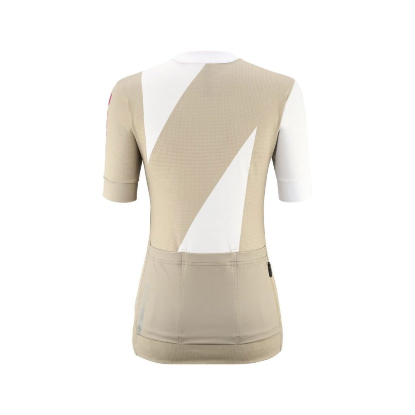 MAVIC DÁMSKÝ DRES S KRÁTKÝM RUKÁVEM AKSIUM GRAPHIC BIG M/WHITE PEPPER (T000593) - Veľkosť: XS