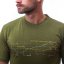 SENSOR MERINO ACTIVE TRACK pánské triko kr.rukáv safari green M - Barva: zelená, Velikost: M