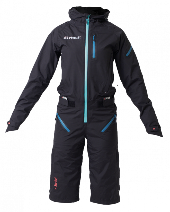 Dirtlej Dirtsuit Pro Edition Ladies Black Mint - Rozmiar: L